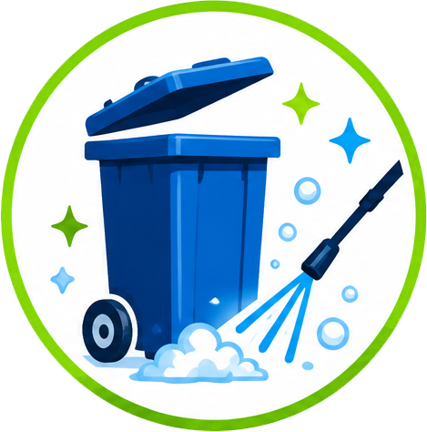 Residential bin cleaning services